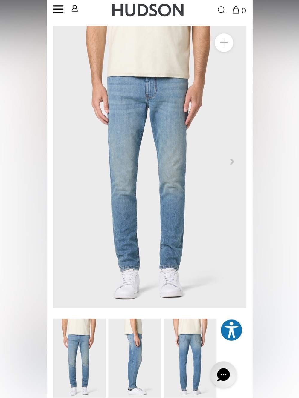 NWT Men’s Zane Cruisers Skinny light washed jeans -size 33